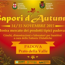 Sapori d’autunno in Prato della Valle