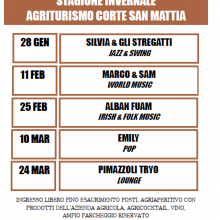 Agriwinebar & Livemusic all’Agriturismo San Mattia