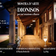 Mostra e degustazione “Dionisos, per un’orazione a Bacco”